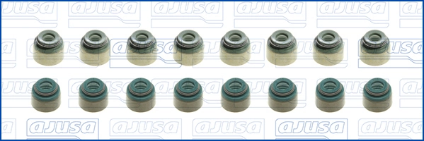 Seal Set, valve stem 57030200