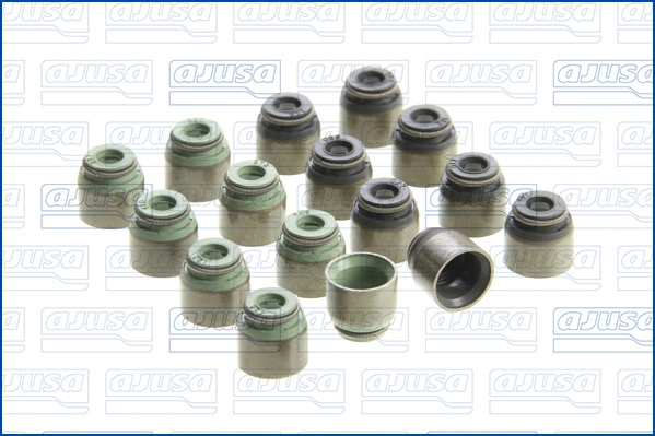 AJUSA 57038700 Seal Set, valve stem