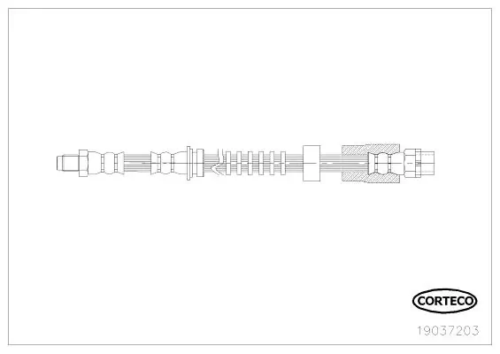 CORTECO 19037203 Brake Hose