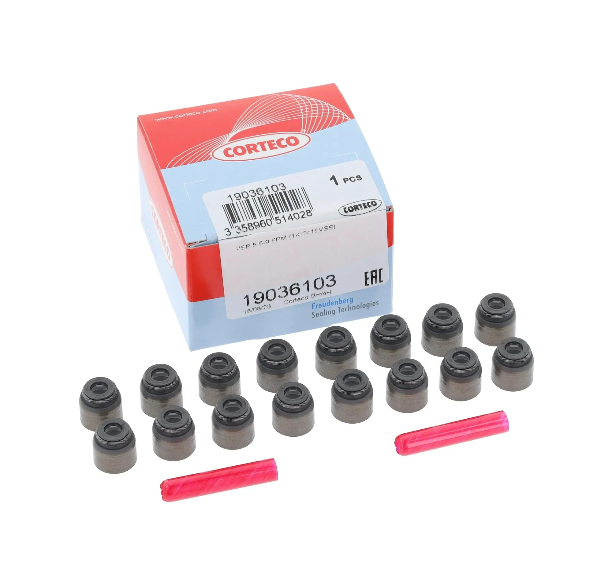 Seal Set, valve stem 19036103