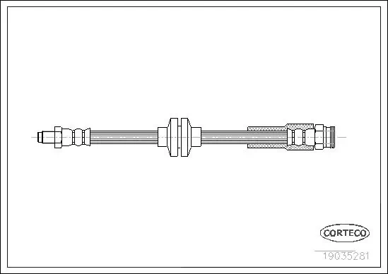 Brake Hose 19035281