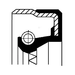Shaft Seal, transfer case 01019463B