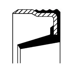 Seal Ring, brake shoe 12016536B