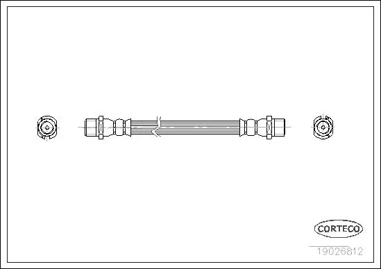 Brake Hose 19026812