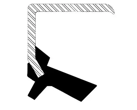 Shaft Seal, wheel hub 19015073B