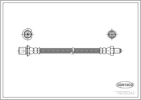 Brake Hose 19030342