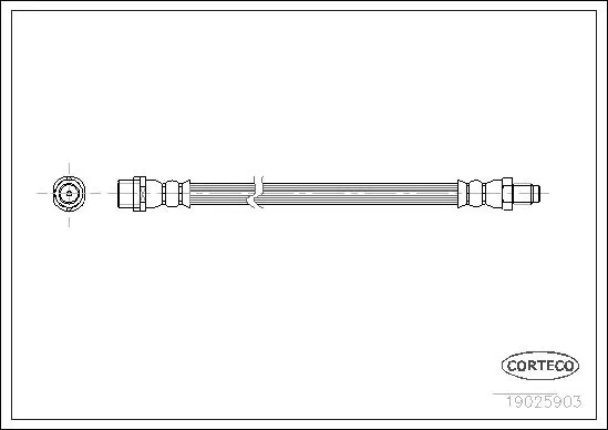 Brake Hose 19025903