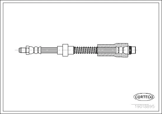 Brake Hose 19018895