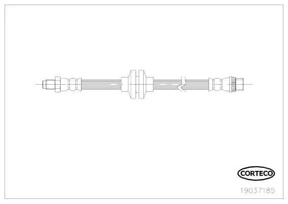 Brake Hose 19037185