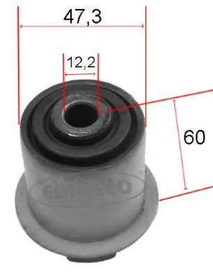 Mounting, control/trailing arm 21652928