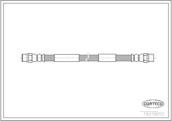 Brake Hose 19018652