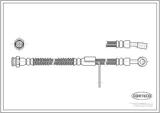 Brake Hose 19032532