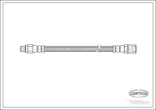Brake Hose 19026926