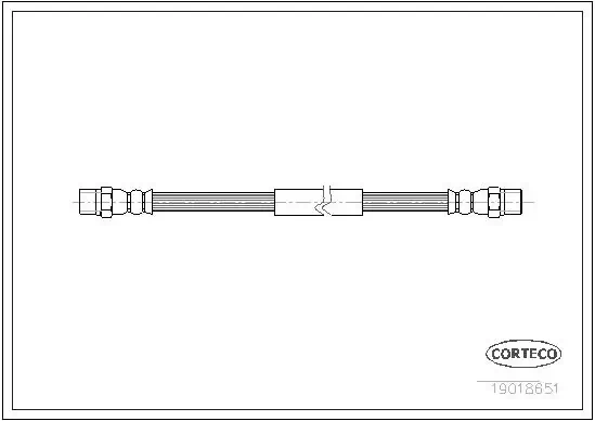 Brake Hose 19018651