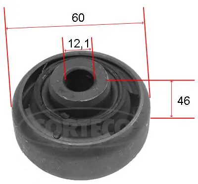 Mounting, control/trailing arm 21652917