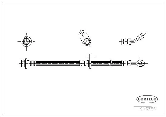Brake Hose 19033561