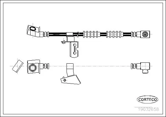 Brake Hose 19032658