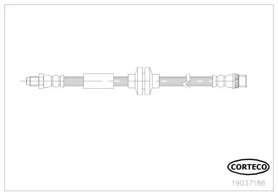 Brake Hose 19037186