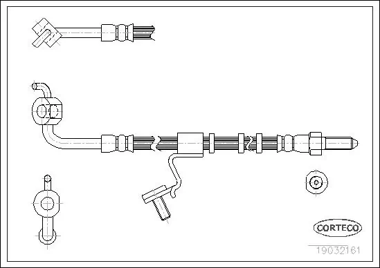 Brake Hose 19032161