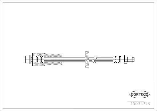 CORTECO 19035313 Brake Hose