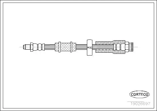 Brake Hose 19026697