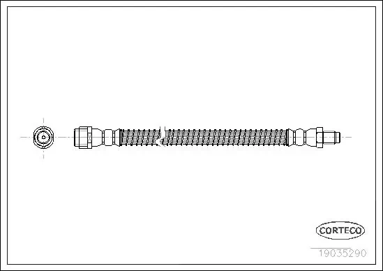 CORTECO 19035290 Brake Hose
