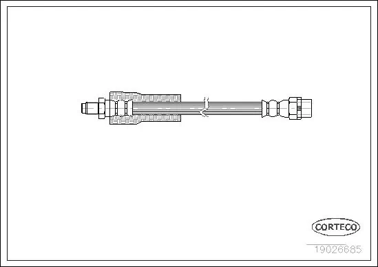 Brake Hose 19026685