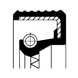 Shaft Seal, transfer case 01036434B