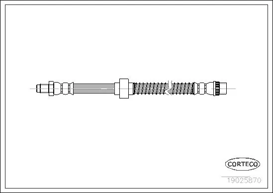 Brake Hose 19025870