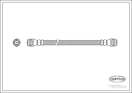 Brake Hose 19025904
