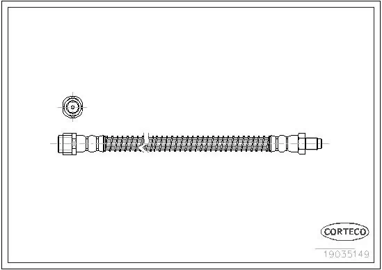 Brake Hose 19035149