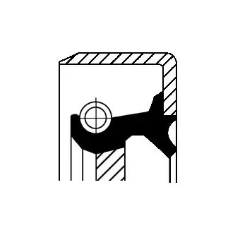 Shaft Seal, differential 12014746B