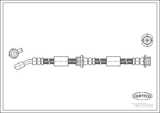 Brake Hose 19032482