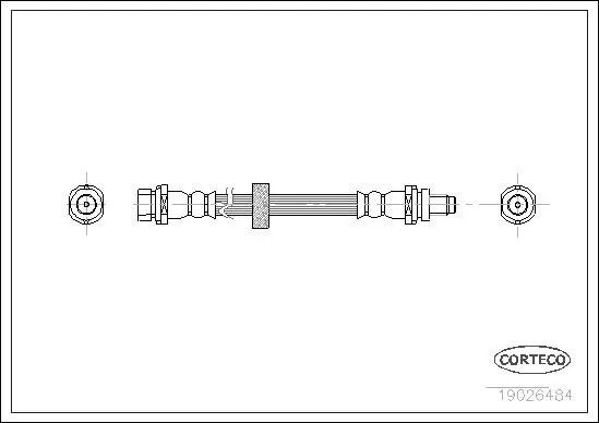 Brake Hose 19026484