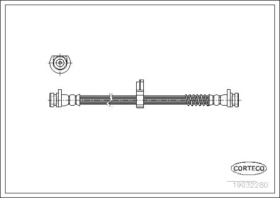 Brake Hose 19032280