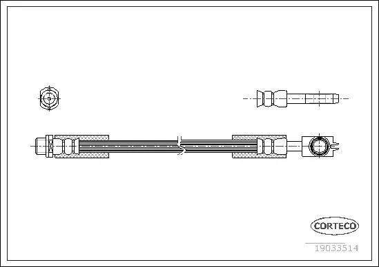 Brake Hose 19033514
