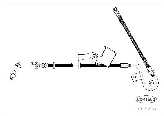 Brake Hose 19034954