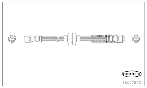 CORTECO 19037270 Brake Hose