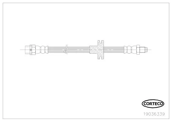 Brake Hose 19036339