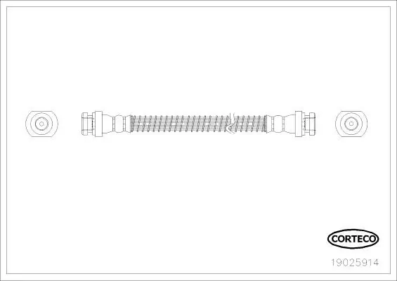 Brake Hose 19025914