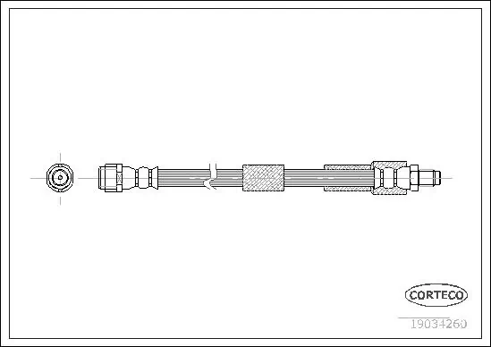Brake Hose 19034260