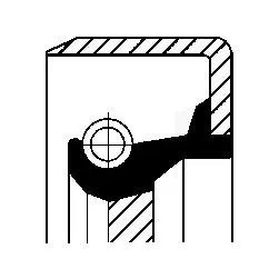 Shaft Seal, manual transmission 12011307B