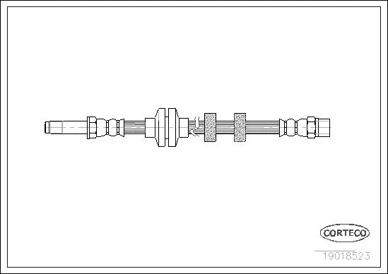 Brake Hose 19018523