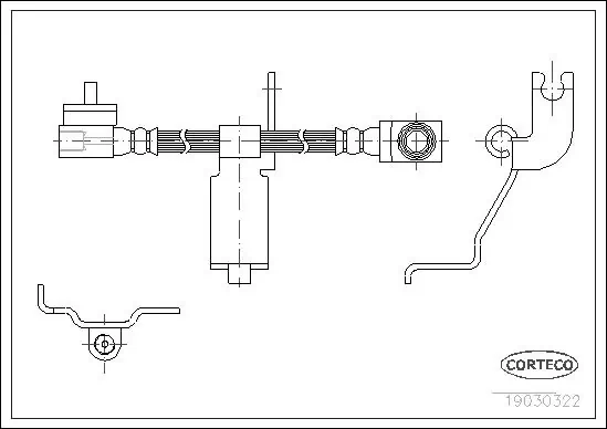 Brake Hose 19030322