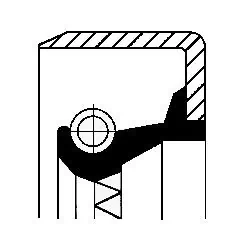 Shaft Seal, manual transmission 12013363B