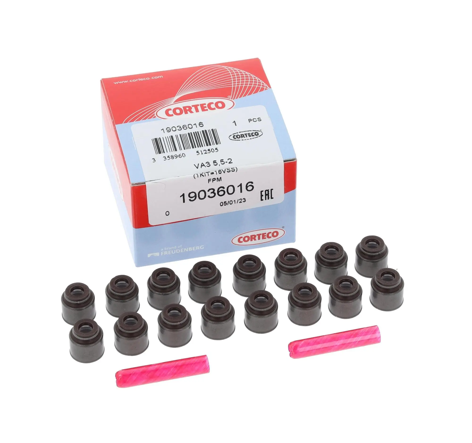 Seal Set, valve stem 19036016