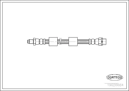 Brake Hose 19026684