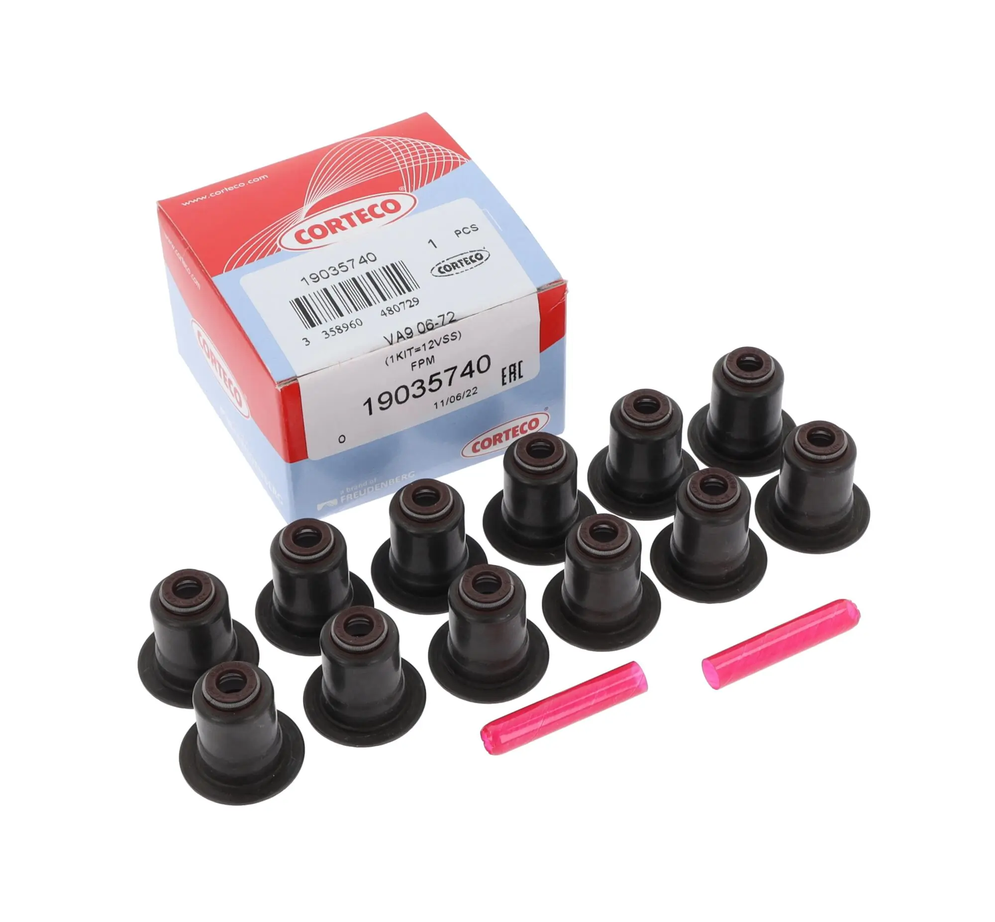 Seal Set, valve stem 19035740