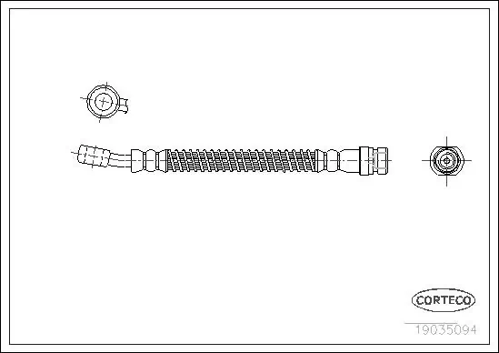 Brake Hose 19035094