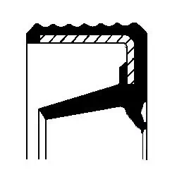 Shaft Seal, manual transmission 01033405B
